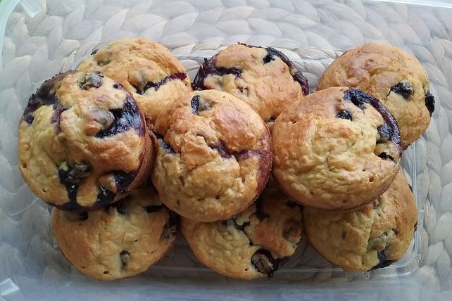 Apfel - Birne - Pflaumen Muffins für Babys| Chefkoch