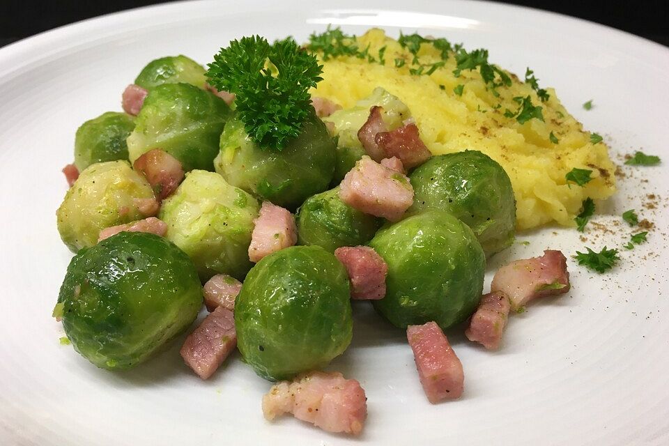 Rosenkohl mit Bacon