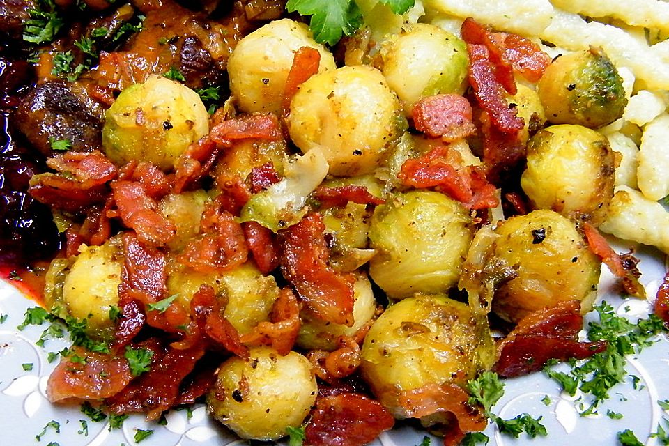 Rosenkohl mit Bacon