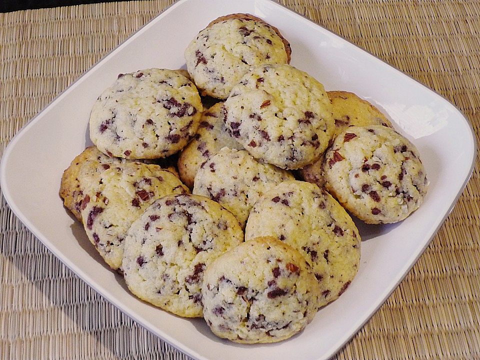 Schoko - Haselnuss - Cookies von ladybird87 | Chefkoch