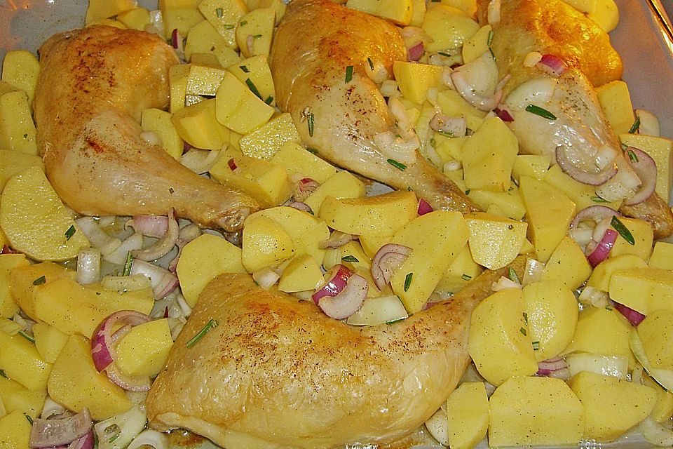 Griechische Hähnchenpfanne