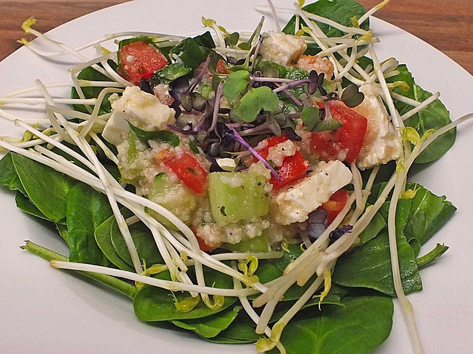 Couscous-Salat mit zarten Sprossen von La_Nini| Chefkoch