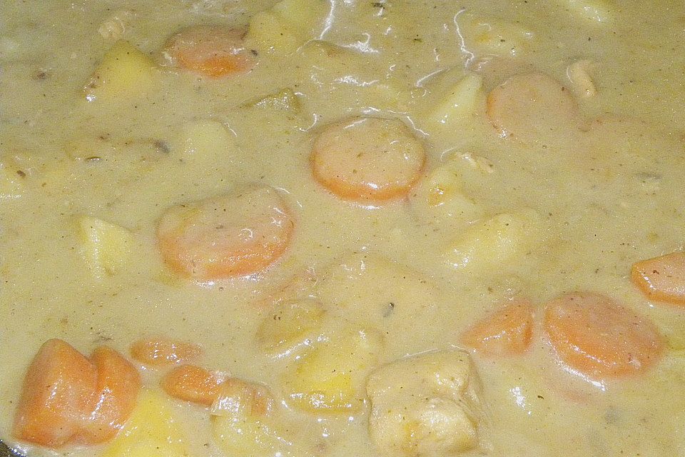 Hähnchen - Mango - Curry