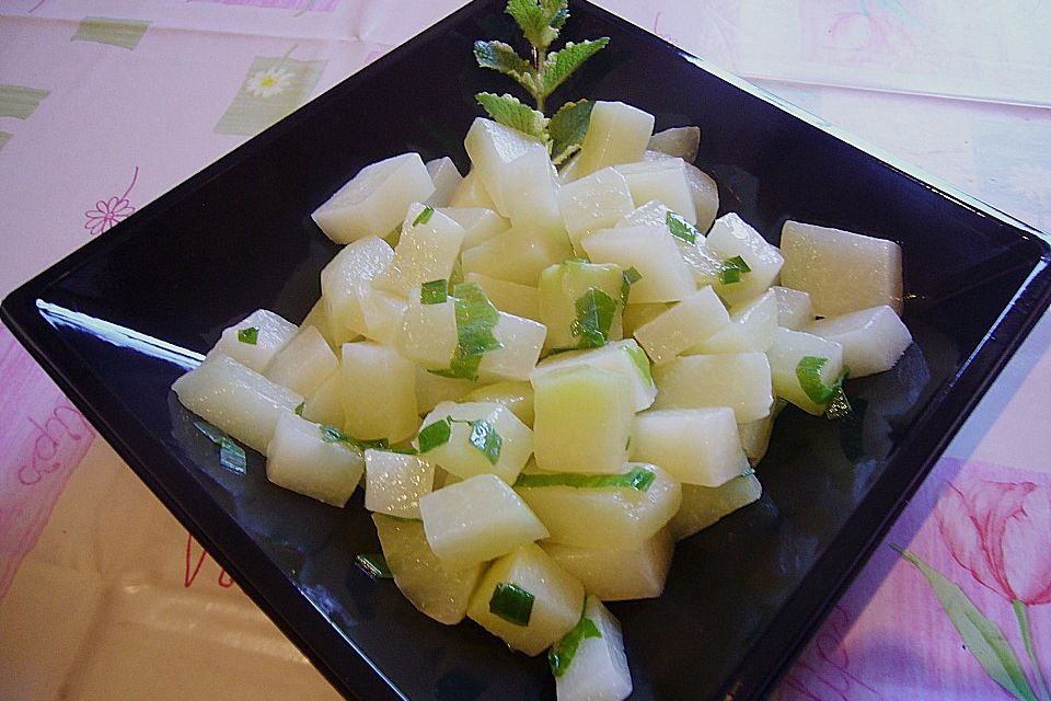 Kohlrabigemüse in Butter