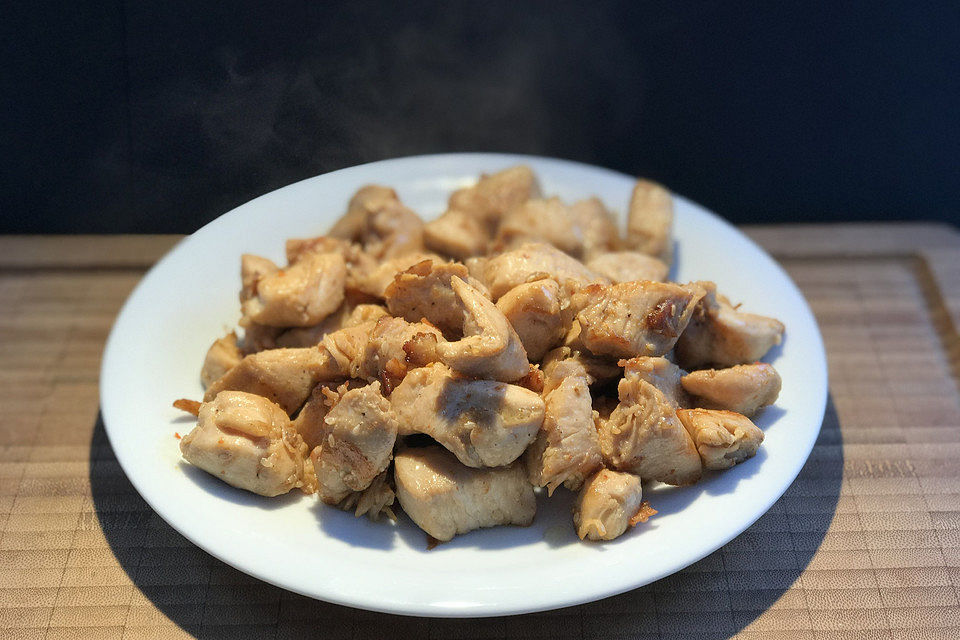 Feurige Teriyaki Hähnchenstreifen