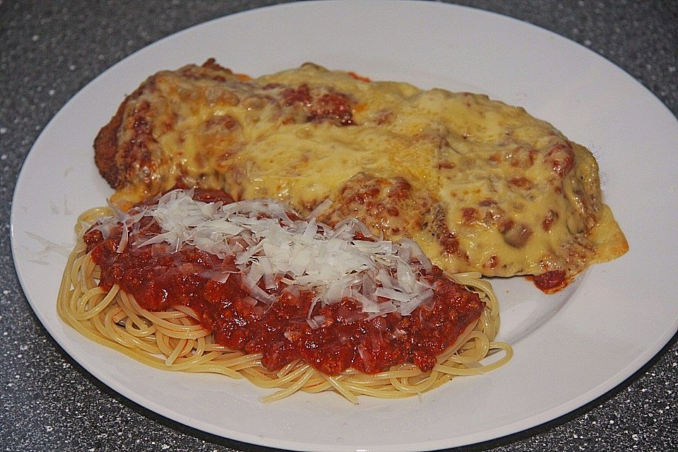 Schnitzel Parmigiana