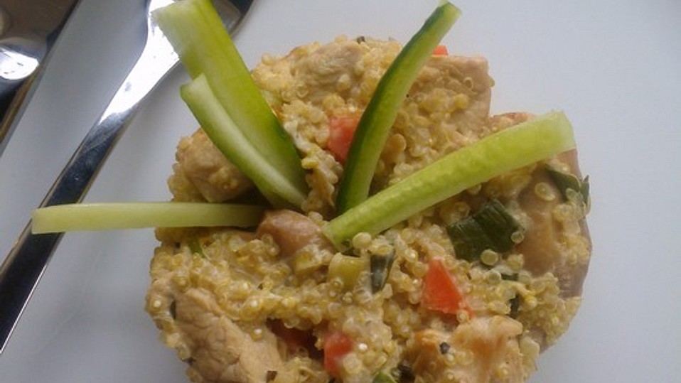 Quinoa-Putenpfanne von der-rotter Quinoa-Putenpfanne von der-rotter