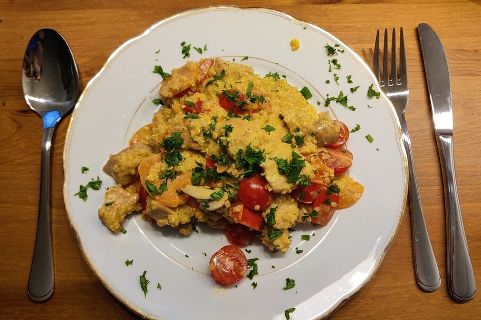 Quinoa - Putenpfanne