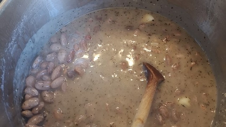 Frankische Bohnenkerne Mit Dorrfleisch Von Bambercher Chefkoch 