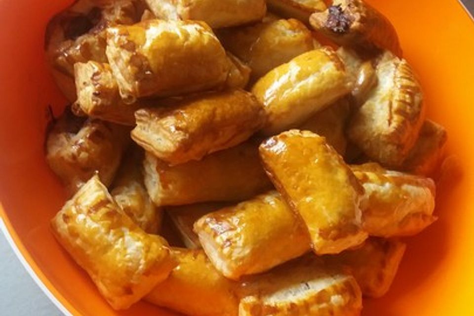 Schoko - Blätterteig - Polster Schoko - Blätterteig - Polster