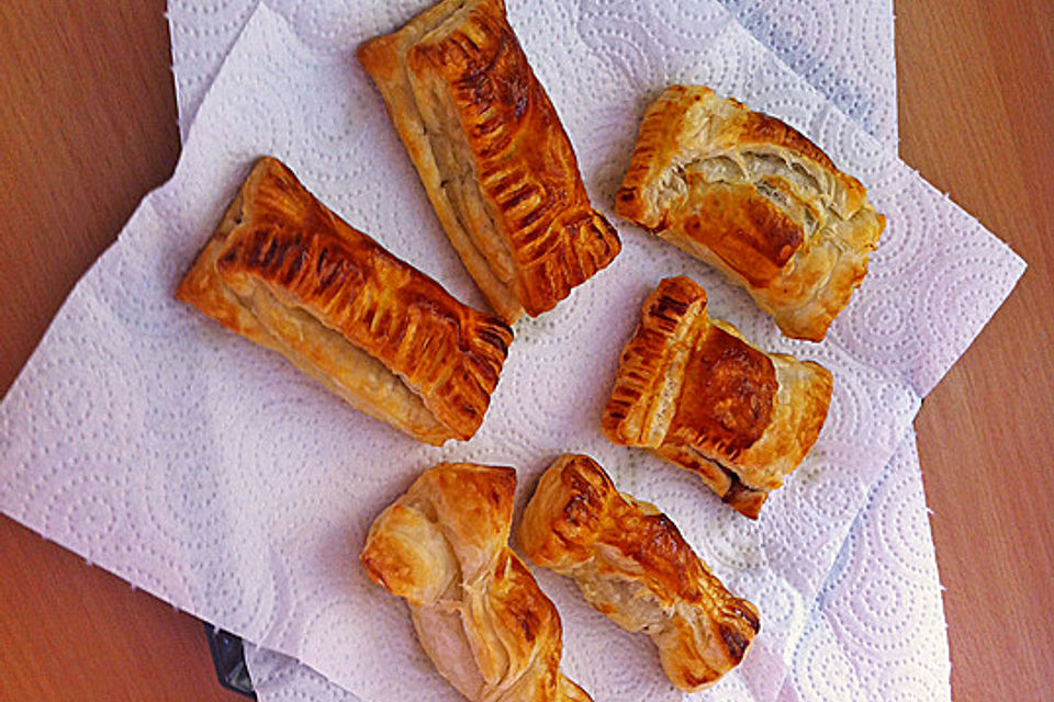Schoko - Blätterteig - Polster Schoko - Blätterteig - Polster