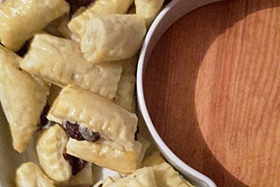 Schoko - Blätterteig - Polster Schoko - Blätterteig - Polster