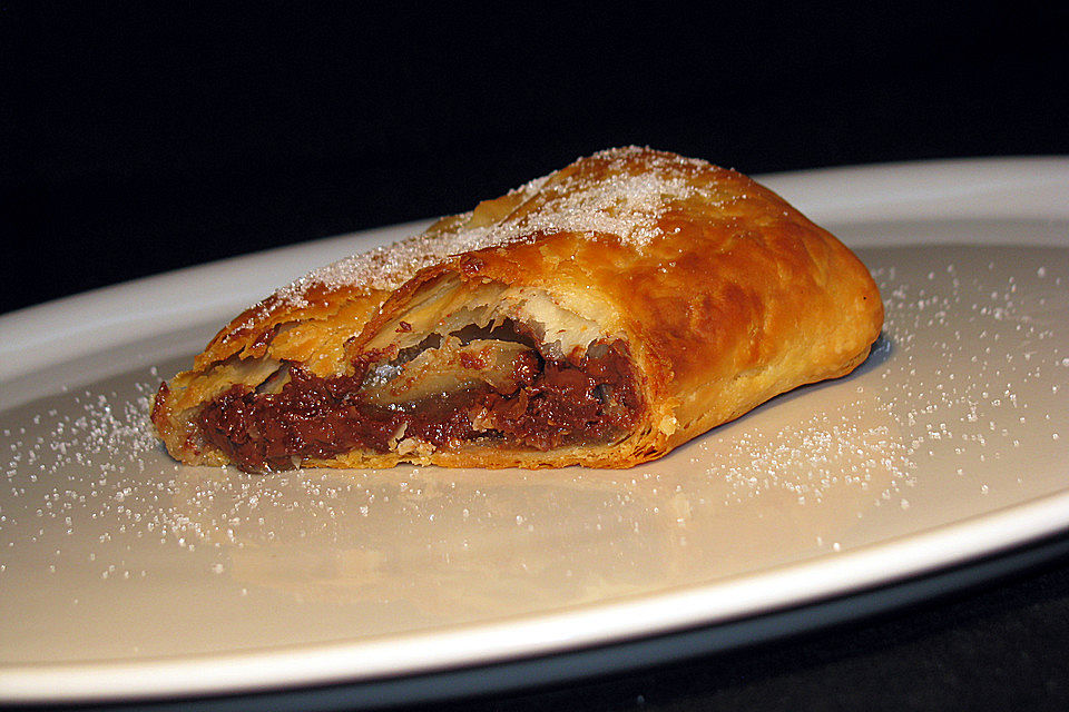 Schoko - Blätterteig - Polster Schoko - Blätterteig - Polster