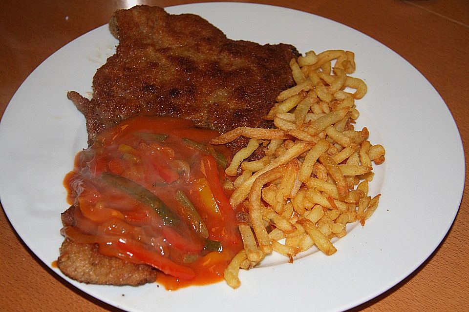 Paprikaschnitzel Paprikaschnitzel