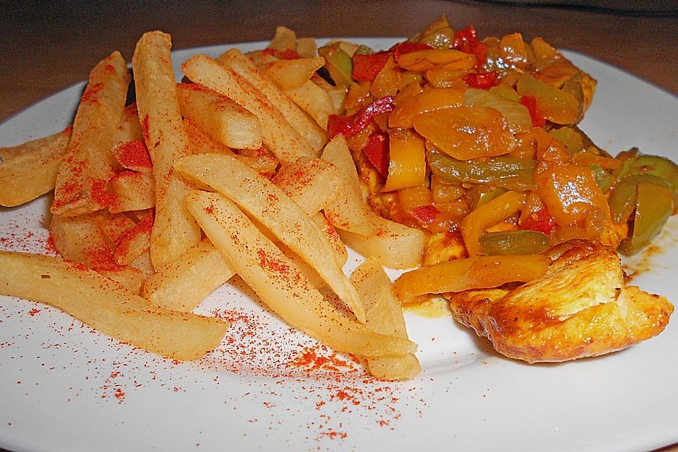 Paprikaschnitzel Paprikaschnitzel