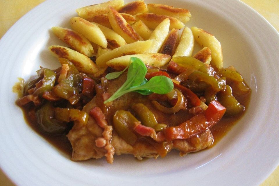 Paprikaschnitzel Paprikaschnitzel
