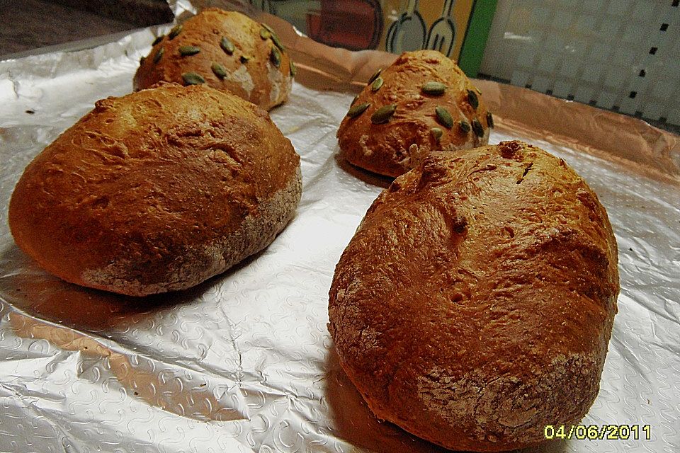 Dinkel - Quarkbrötchen