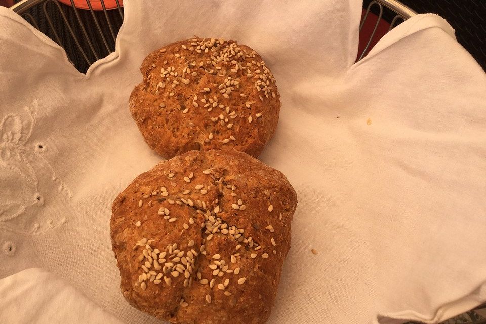 Dinkel - Quarkbrötchen