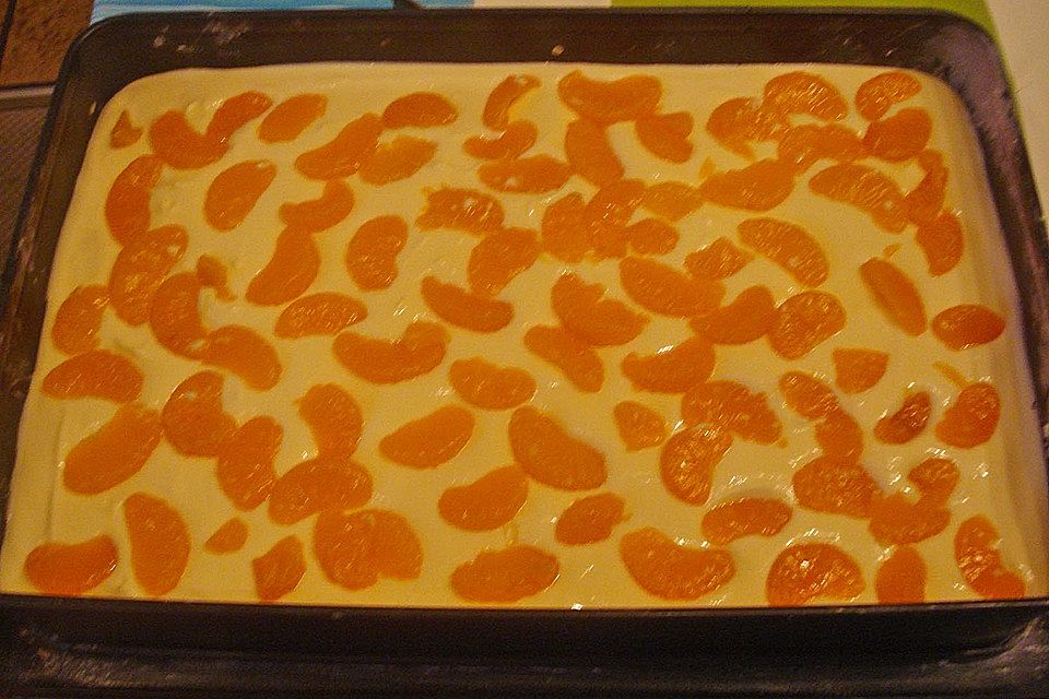 Mandarinen -  Zupfkuchen