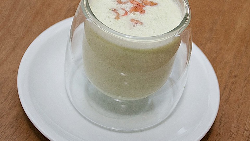 Kalte Avocado - Gurkensuppe mit Krabben von chefkoch| Chefkoch