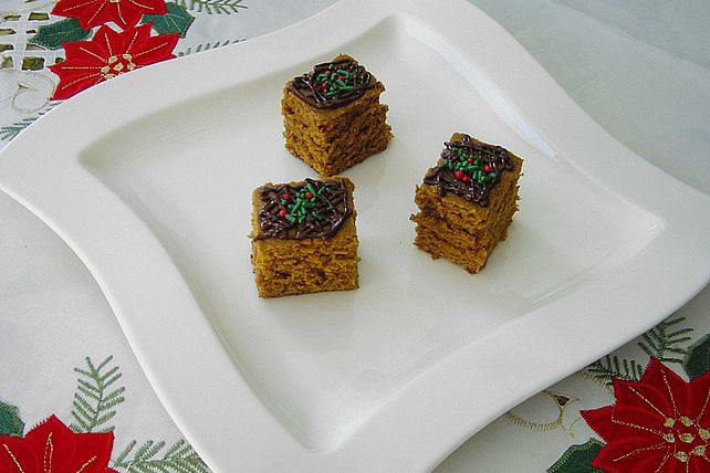 Lebkuchenwürfel mit kandiertem Ingwer von Pumpkin-Pie| Chefkoch