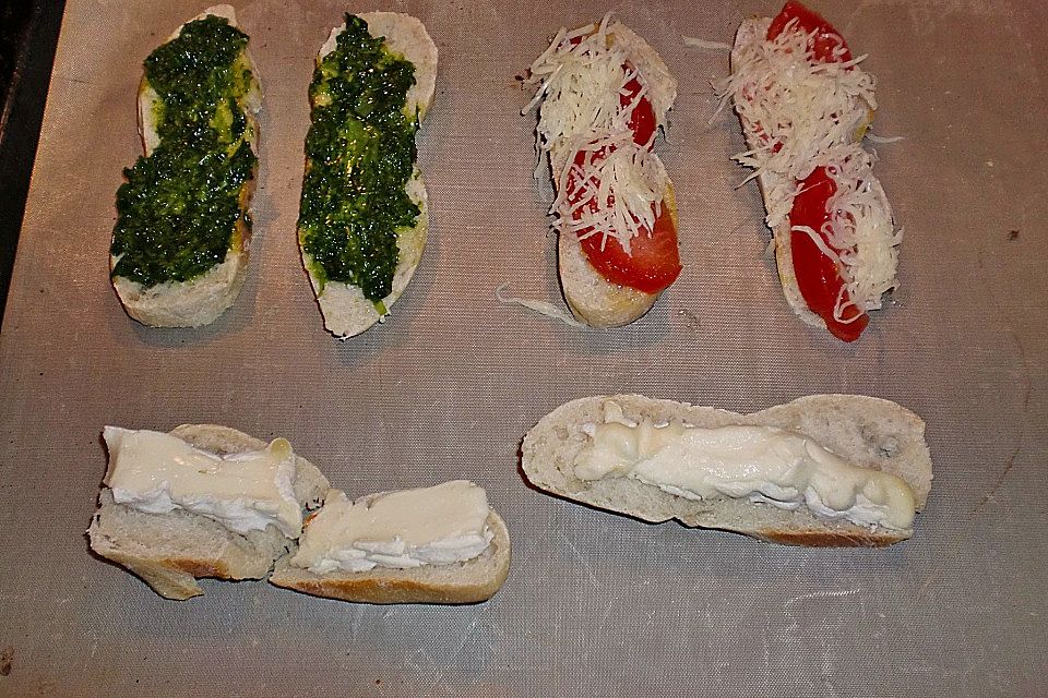 Sauerteig-Baguettes mit Maisgrieß