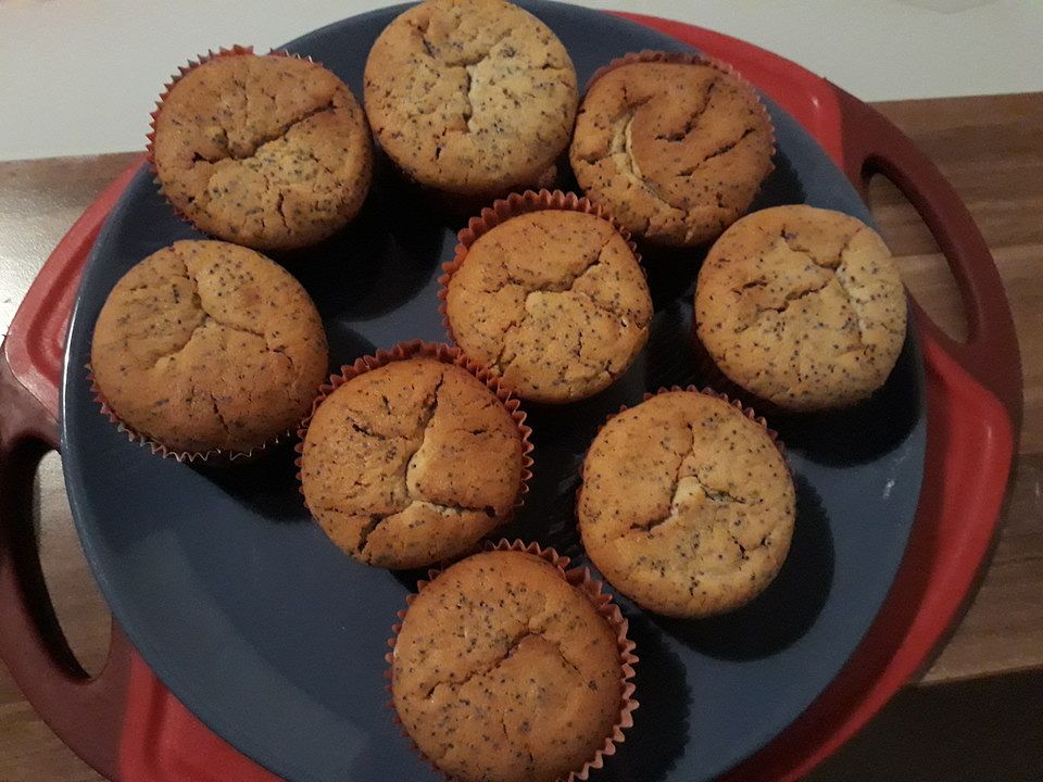 Mohn - Marzipan - Muffins von mira-belle| Chefkoch