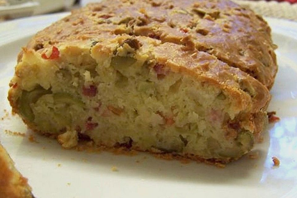 Käse - Oliven - Cake