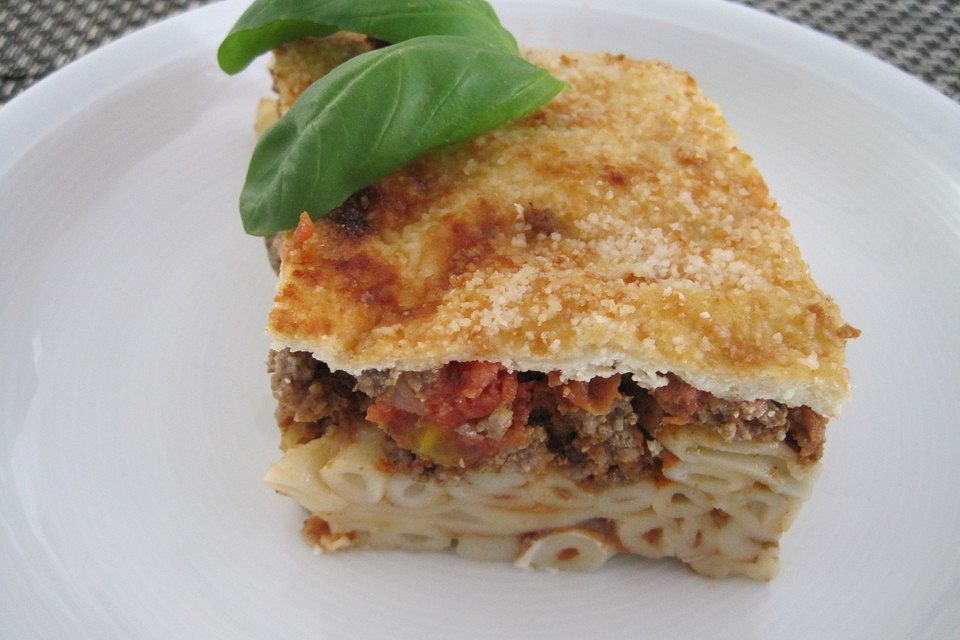 Pasticcio oder Pastitsio