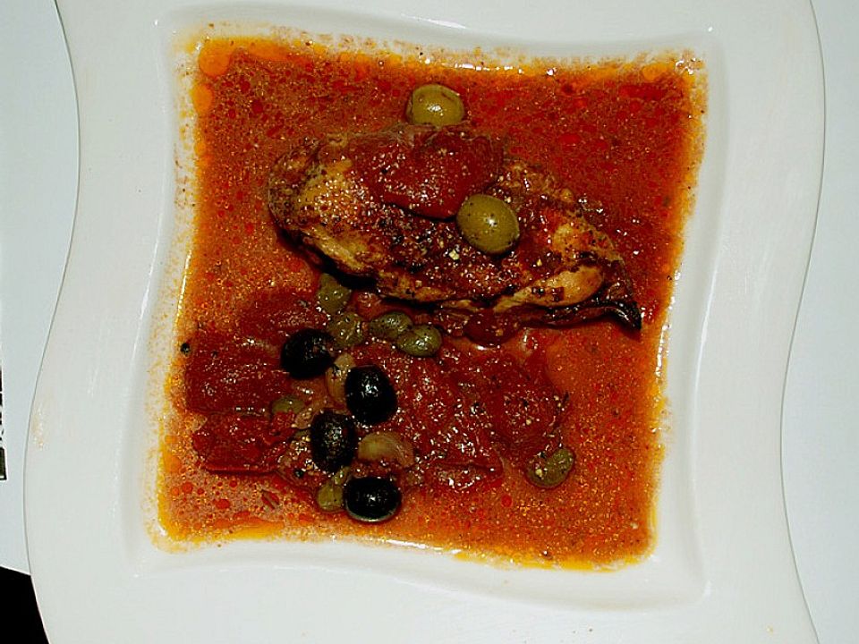 Huhn mit Kapern und Oliven | Chefkoch