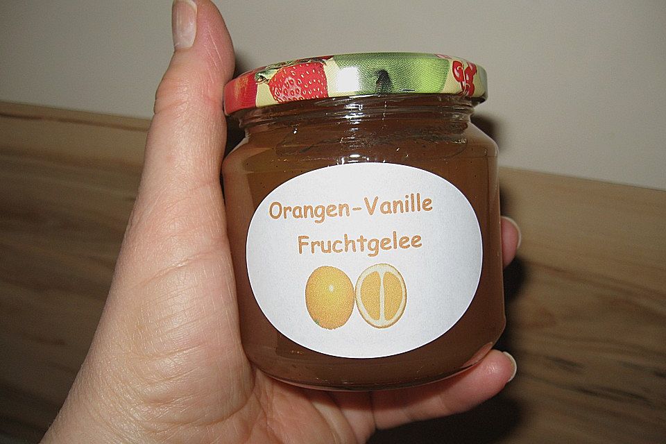 Orangen - Vanille - Fruchtgelee