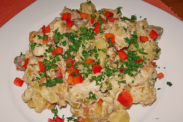 Kartoffelragout mit Hähnchenbrust von falfala| Chefkoch