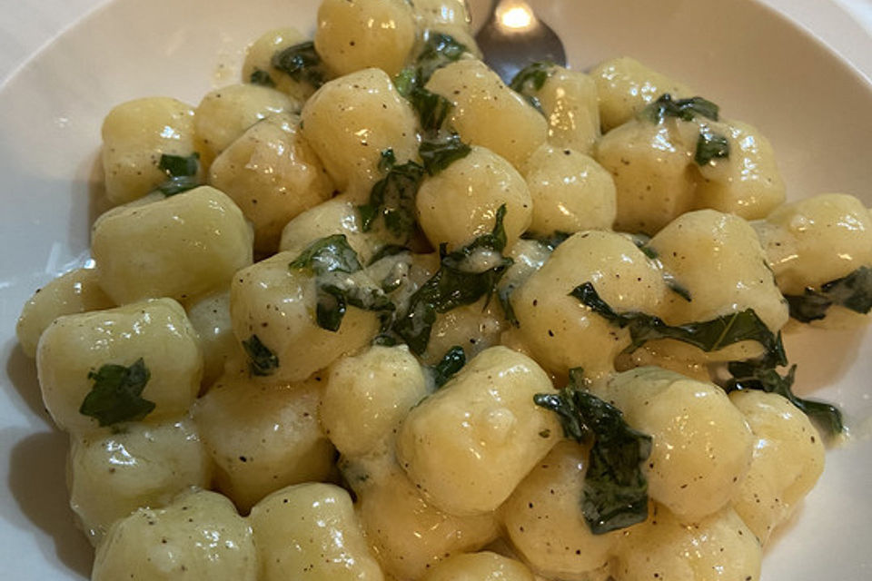 Emilys Gnocchi in Butter