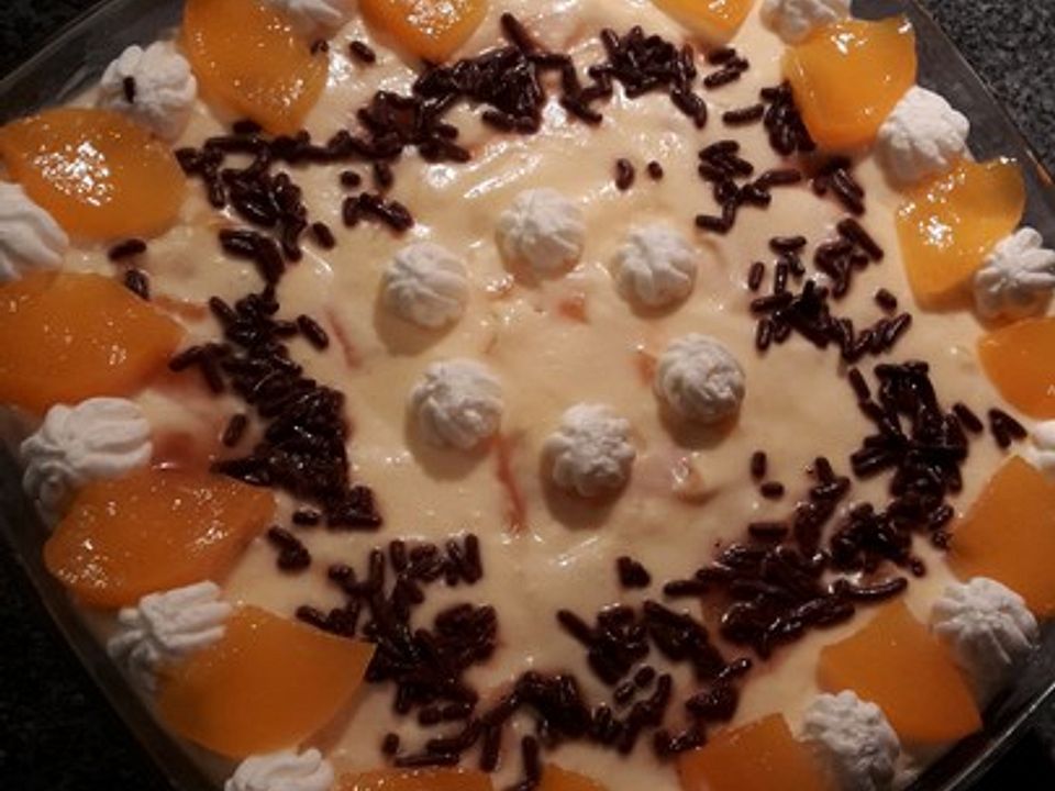 Pfirsich - Eierlikör - Dessert von bambi49 | Chefkoch