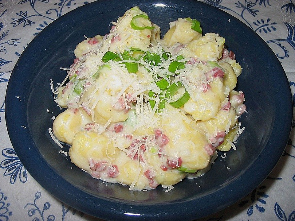 Gnocchi mit Specksauce von heimwerkerkönig | Chefkoch