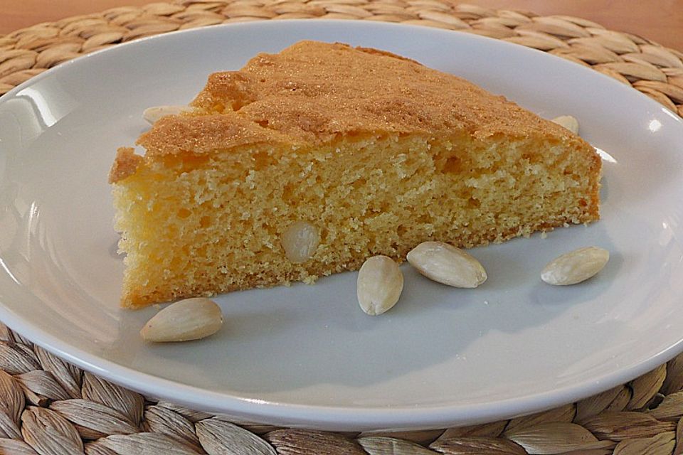 Caros einfacher Mandelkuchen