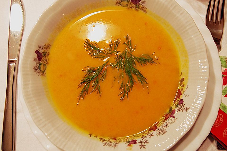 Kürbissuppe