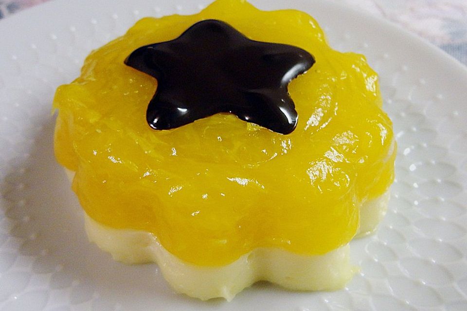 Orangen - Vanilledessert Orangen - Vanilledessert