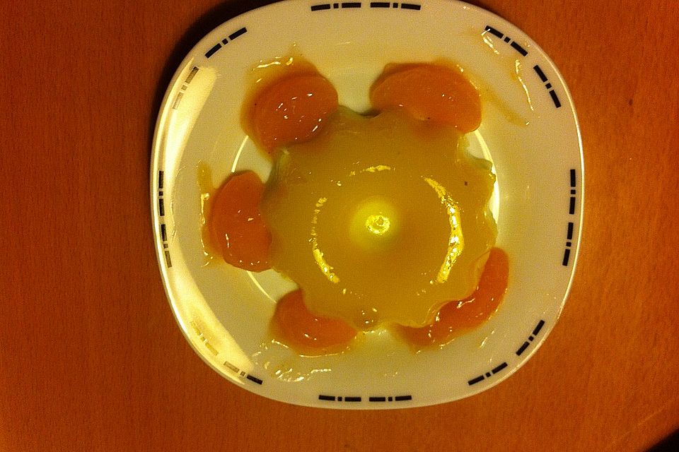 Orangen - Vanilledessert Orangen - Vanilledessert
