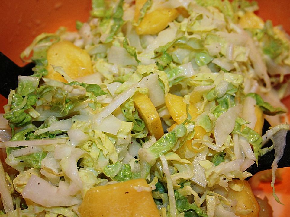 Chinakohlsalat mit Ananas von ManuGro| Chefkoch