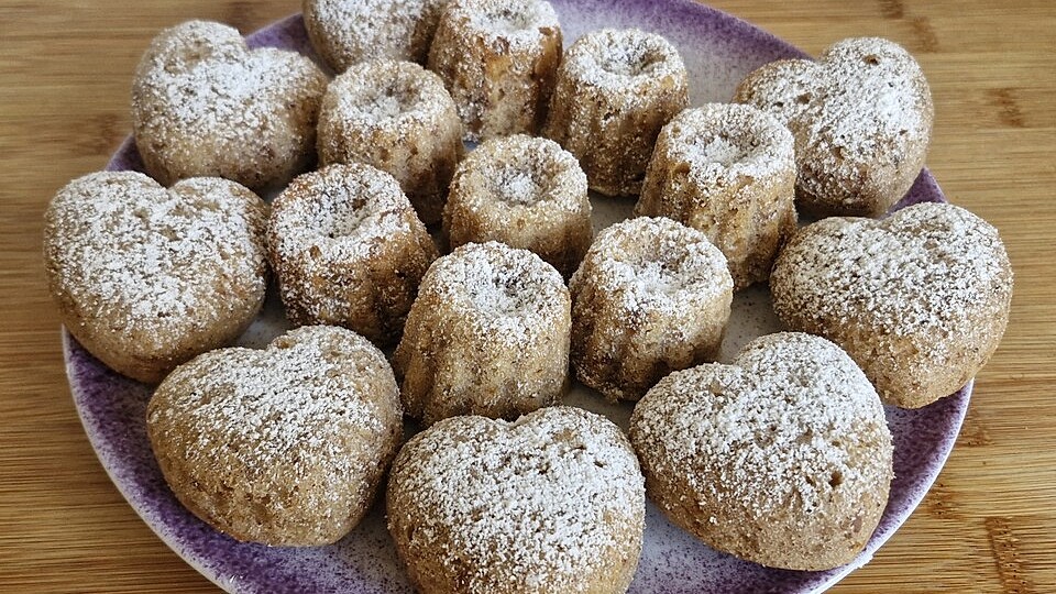 Apfel - Zimt - Walnussmuffins von mima53