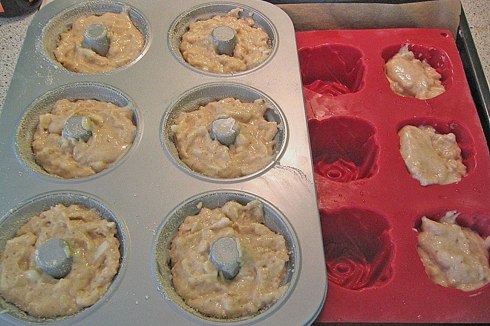 Apfel - Zimt - Walnussmuffins