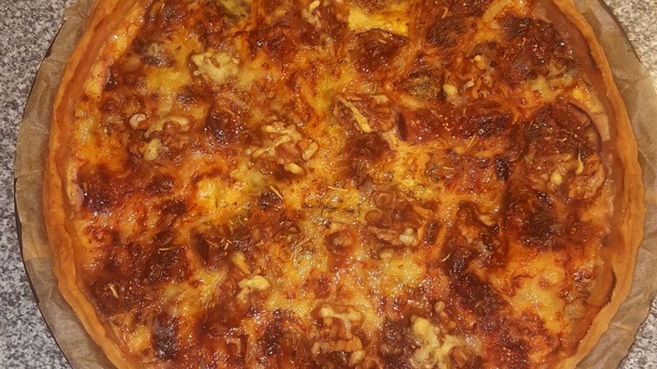 Walnuss - Tarte mit Feigen von Nunja