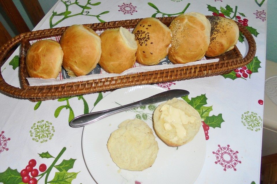 Eifelkrimis Frischkäsebrötchen