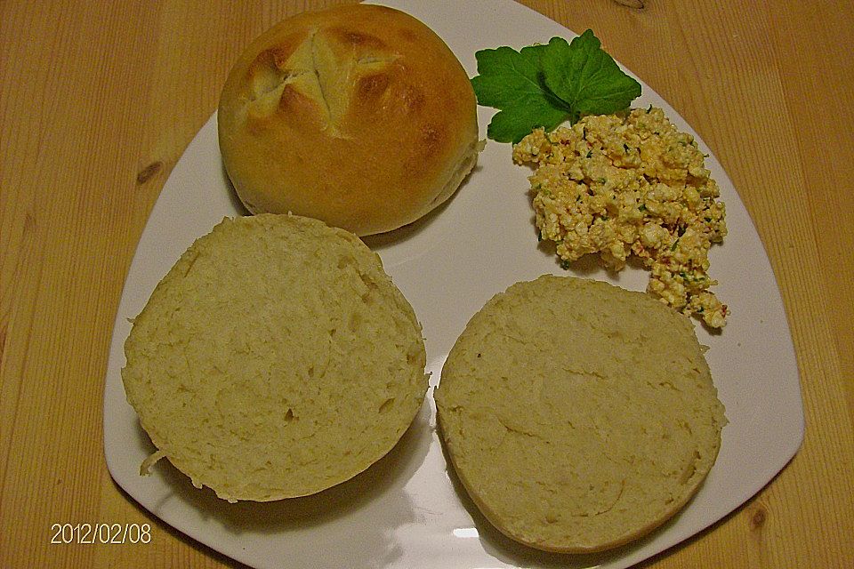 Eifelkrimis Frischkäsebrötchen