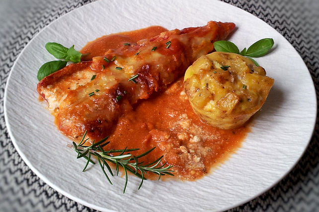 Überbackene Spitzpaprika mit Käsefüllung| Chefkoch