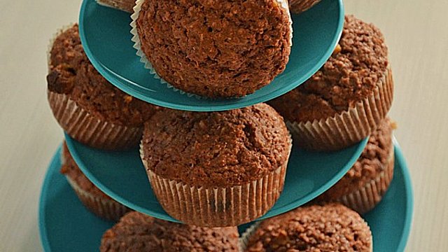 Vollkornmuffins mit Kokos und Schokolade ohne Ei von chrizzle3 Vollkornmuffins mit Kokos und Schokolade ohne Ei von chrizzle3