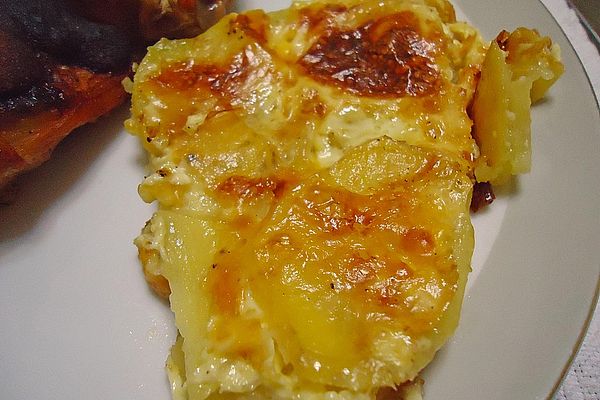 Kartoffelgratin mit würzigem Gruyère von roy-delano | Chefkoch