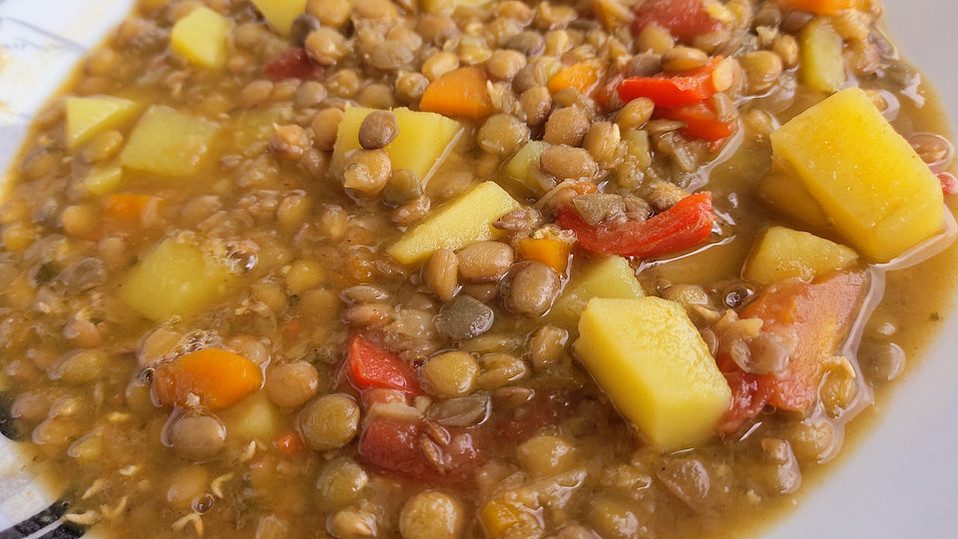 Spanischer Linseneintopf - Cazuela de lentejas von JuanaLaLoca Spanischer Linseneintopf - Cazuela de lentejas von JuanaLaLoca