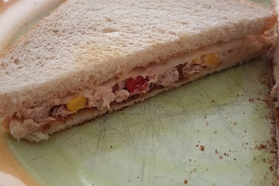 Thunfisch - Käse - Sandwich